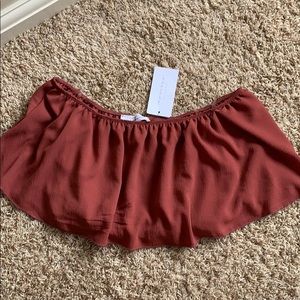 American Threads 2 piece maroon set